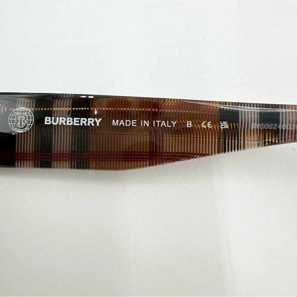 SOLD NEW Burberry Nova Check Havana Sunglasses - Picture 6 of 7
